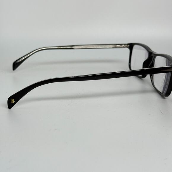 David Beckham DB1019 807 Black Rectangle Mens Eyeglasses H17913 - Picture 4 of 7